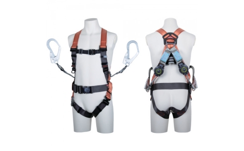 藤井電工（株）  TH-502-2TR93SV-OT-L-OR-2R23-BX  ツヨロン　コアハーネス　ツインＳＲリトラ　オレンジ　Ｌサイズ