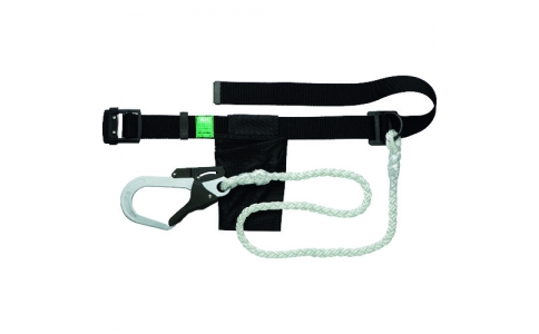 （株）基陽  A138-B  ＫＨ　安全帯タフアルミ　φ１３　８ツ打　ブルー