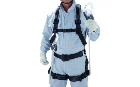 （株）トーヨーセフティー  NO.FGH-55W  トーヨーセフティ　フルハーネス　ロープ式（タイプ１）ダブルランヤード