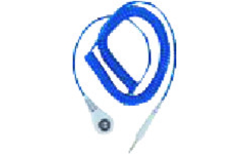 ＤＥＳＣＯ　ＪＡＰＡＮ（株）  09121  ＤＥＳＣＯ　コード、コイル式、ＪＥＷＥＬ、青　３ｍ、４ｍｍ