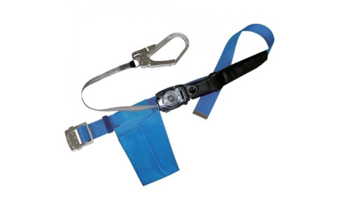 藤井電工（株）  RN-SM590-BL4-BP  ツヨロン　スリムリトラ安全帯　青色