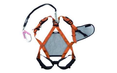 ミドリ安全（株）  MHS-MWJ-EXJ-M  ミドリ安全　女性用メッシュハーネス　伸縮式ランヤード　ＭＨＳ－ＭＷＪ－ＥＸＪ－Ｍ