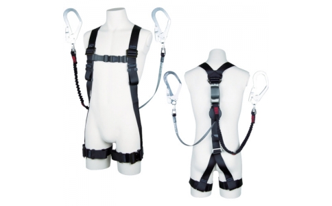 藤井電工（株）  R-506-OHNV-BX  ツヨロン　フルハーネス安全帯飛燕　ツインランヤード