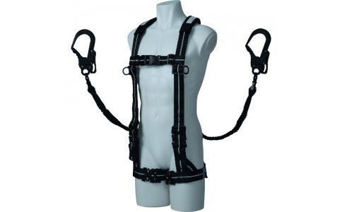 サンコー（株）  OT-SLN505-NB  タイタン　ＲＥＥＬＯＣＫ　Ｓ２ＮＥＯライト　ロック装置付巻取器式胴ベルト　ネイビー　ワンタッチバックル