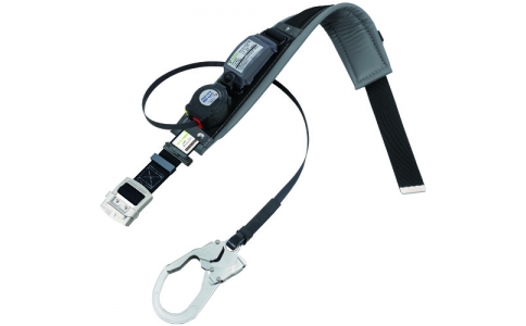 サンコー（株）  SLN505-PRO-BL  タイタン　ＲＥＥＬＯＣＫ　Ｓ２ＮＥＯライト　ロック装置付巻取器式胴ベルト　ブラック　ＰＲＯ補助ベルト付