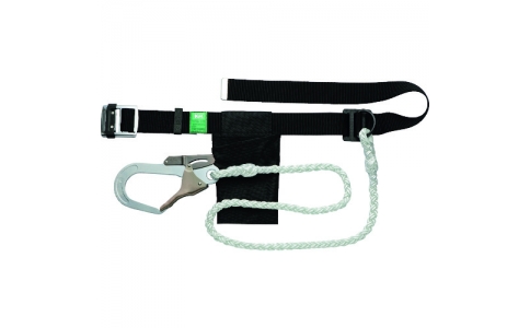 （株）基陽  S138-N  ＫＨ　安全帯タフスチール　φ１３　８ツ打　ネイビー