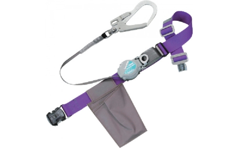 藤井電工（株）  TRL-OT593K-P-BP  ツヨロン　２ＷＡＹリトラ安全帯　紫色　軽量型