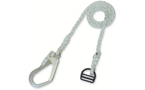 藤井電工（株）  AD24-93C14-LY170-N-BP  ツヨロン　１本つり専用ランヤード　軽量型　クロスロープφ１４×１７００