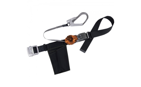 藤井電工（株）  TRL-93-BLK-OR-S-BP  ツヨロン　なでしこ安全帯　２ＷＡＹリトラ　黒色　Ｓ寸