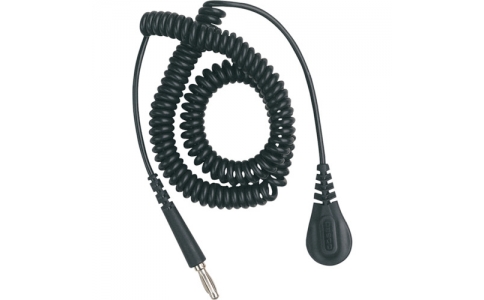 ＤＥＳＣＯ　ＪＡＰＡＮ（株）  09480  ＤＥＳＣＯ　コード、コイル式、黒、１．８３ｍ、４ｍｍ