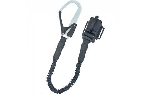 （株）ＴＪＭデザイン  B1JR150-TL1BK  タジマ　胴ベルト用ランヤード　ジャバラ縦型Ｌ１