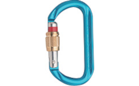 ＡＵＳＴＲＩＡＬＰＩＮ社  KA13B-B-GI  ＡＬＰＩＮ　カラビナ　ＯＶＡＬＯ　スクリューロック　線径１２．５　グリーン