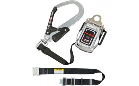 （株）ＴＪＭデザイン  TR150L2-WB  タジマ　縦型リール式安全帯ワンタッチベルトセットＭＲ１５０シリーズ　Ｌ２フック