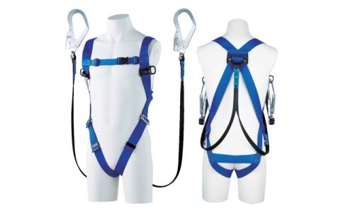 藤井電工（株）  R-510-2GC-BX  ツヨロン　フルハーネスツインランヤード安全帯　Ｇカット