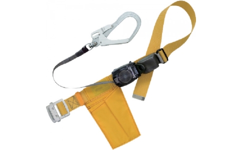 藤井電工（株）  RL-593K-Y-BP  ツヨロン　リトライト安全帯　黄色　軽量型