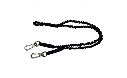 （株）基陽  J801-KR  ＫＨ　ジャバラ落ちない安全クン　黒赤　二股