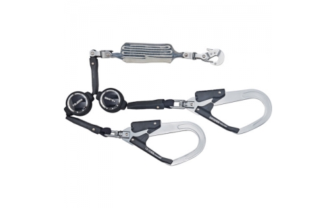 （株）ＴＪＭデザイン  A3ER150-WL2-2  タジマ　ハーネス用ランヤード　ＥＲ１５０　ダブル　Ｌ２　１２５ｋｇ用