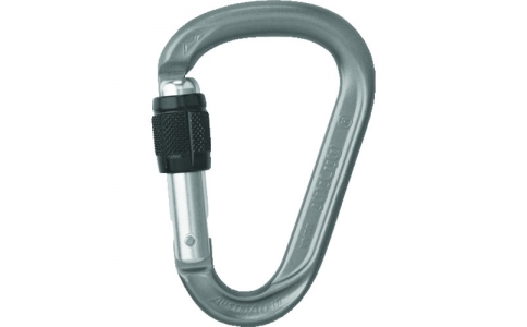 ＡＵＳＴＲＩＡＬＰＩＮ社  KO11B-G  ＡＬＰＩＮ　カラビナ　ＭＩＮＩＭＩ　スクリューロック　線径１２．５　グレー