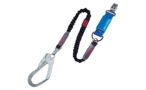 藤井電工（株）  T-NV93SV-33-BK-150KG-BP  ツヨロン　体重１５０ＫＧまで用フルハーネス安全帯ランヤード