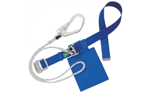 藤井電工（株）  SAF-N5C-BL4-L-BP  ツヨロン　セフライト安全帯　青色　Ｌ寸　軽量型　クロスロープ付