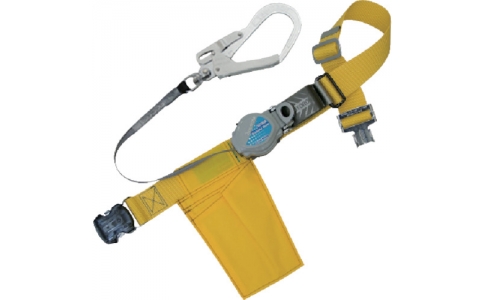 藤井電工（株）  TRL-OT593K-Y-BP  ツヨロン　２ＷＡＹリトラ安全帯　黄色　軽量型