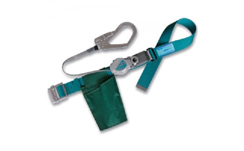 藤井電工（株）  TRN-599-BG-BP  ツヨロン　２ＷＡＹリトラ安全帯　青緑色