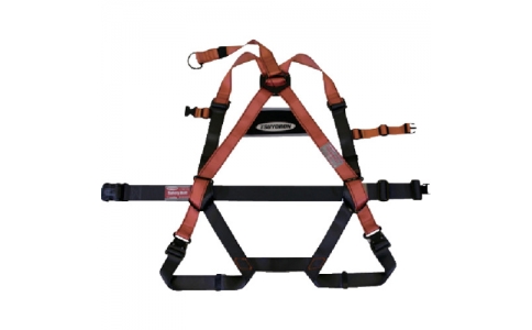 藤井電工（株）  R-502-N-OT2-OR-L-BX  ツヨロン　フルハーネス安全帯　オレンジ　Ｌ寸