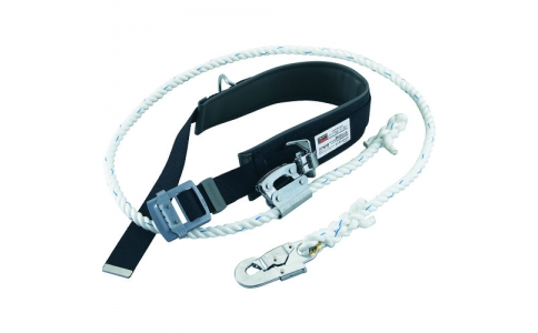 トラスコ中山（株）  TFC-11A-BK  ＴＲＵＳＣＯ　ワークポジショニング用器具（柱上安全帯セット　ブラック）