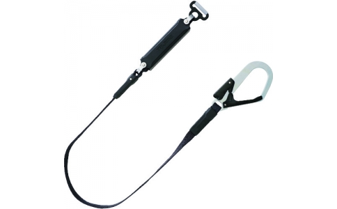 （株）ＴＪＭデザイン  B1FR150-AL1BK  タジマ　胴ベルト用ランヤード　平ロープ　Ａ環Ｌ１