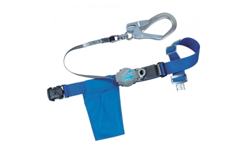 藤井電工（株）  SRN-599K-BG-BP  ツヨロン　ＳＲリトラ安全帯　青緑色