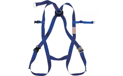 藤井電工（株）  4956133028922  ツヨロン　フルハーネス安全帯　青色　ＬＬ寸