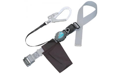 藤井電工（株）  TRN-599K-W-L-BP  ツヨロン　２ＷＡＹリトラ安全帯　白色　Ｌ寸