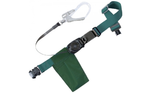 藤井電工（株）  RN-OT599K-BG-BP  ツヨロン　リトラ安全帯　青緑色