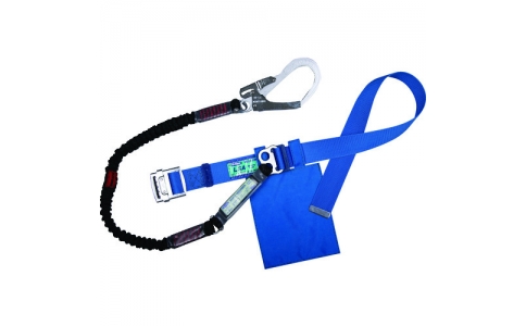 藤井電工（株）  TB-NV-599-BL4-BK-L-BP  ツヨロン　胴ベルト型　ノビロン　青　Ｌサイズ