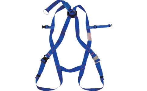 藤井電工（株）  4956133025044  ツヨロン　フルハーネス安全帯　青色　ＬＬ寸