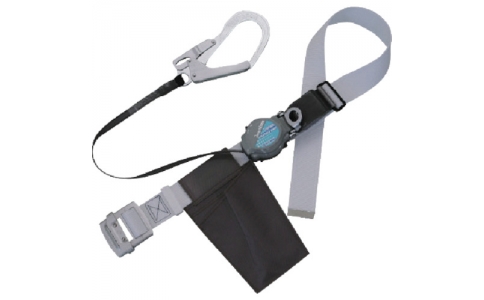 藤井電工（株）  TRL-593-W-BP  ツヨロン　２ＷＡＹリトラ安全帯　白色　軽量型