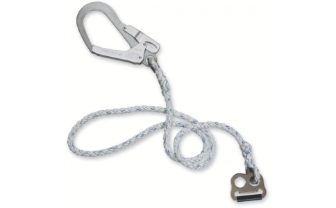 藤井電工（株）  AB93CBP  ツヨロン　１本つり専用ランヤード　軽量型　クロスロープ付