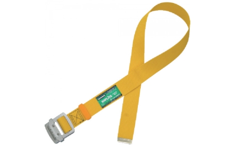 藤井電工（株）  UB-NS5N-Y-L-BP  ツヨロン　安全帯用胴ベルトのみ　アルミバックル　黄色　Ｌ寸