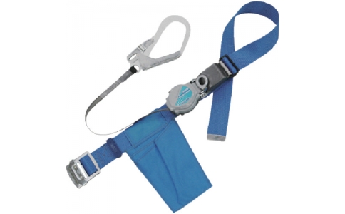 藤井電工（株）  TRN-599-BL4-L-BP  ツヨロン　２ＷＡＹリトラ安全帯　青色　Ｌ寸