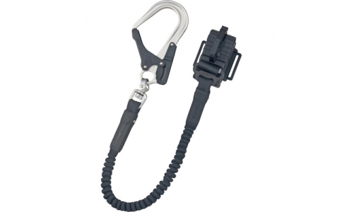 （株）ＴＪＭデザイン  B1JR150-TL8BK  タジマ　胴ベルト用ランヤード　ジャバラ縦型Ｌ８