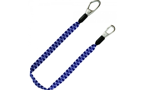 トップ工業（株）  SFC-801  ＴＯＰ　ゴム製セーフティーコード　ハイフラット　ブルー　最大長さ１３００／自然長５５０ｍｍ