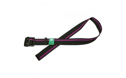 （株）基陽  47413PN  ＫＨ　アルミバックル胴ベルト　１２００ｍｍ　黒／ピンク