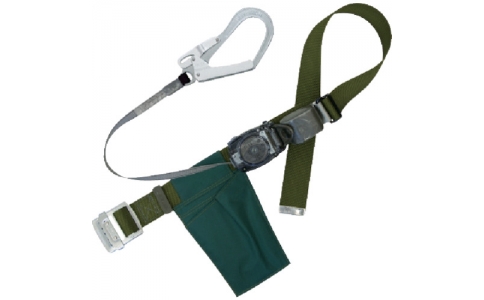 藤井電工（株）  RL-593-OD-L-BP  ツヨロン　リトライト安全帯　深緑色　Ｌ寸　軽量型