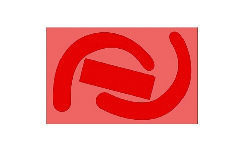 ユニット（株）  335-27R  ユニット　安全帯使用確認ステッカー蛍光赤（１０枚）