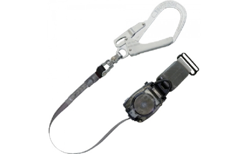 藤井電工（株）  AR-RL-593SV-BP  ツヨロン　１本つり専用ランヤード　軽量型　巻取り式