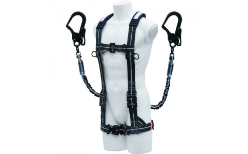 （株）基陽  YPNSLTPWS  ＫＨ　ハーネスセット　Ｙ型　黒／反射シルバーライン　Ｗ１ＴＰＷＳ－１７