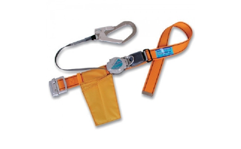 藤井電工（株）  TRL-593-Y-BP  ツヨロン　２ＷＡＹリトラ安全帯　黄色　軽量型