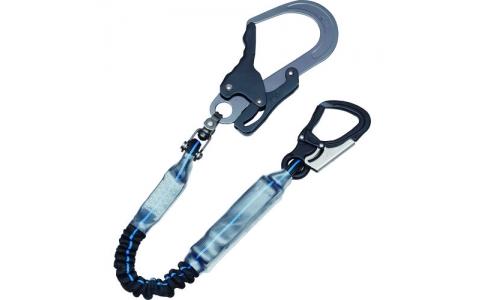 （株）基陽  S3J6WB-10  ＫＨ　ジャバラ剣アルミ自在小フック１０黒／青ライン