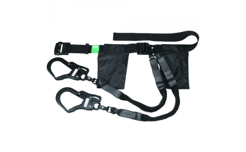 （株）基陽  YJTGW-K  ＫＨ　２丁掛安全帯　駕王ツイン＋アルミＢ　Ｋ－Ｗ