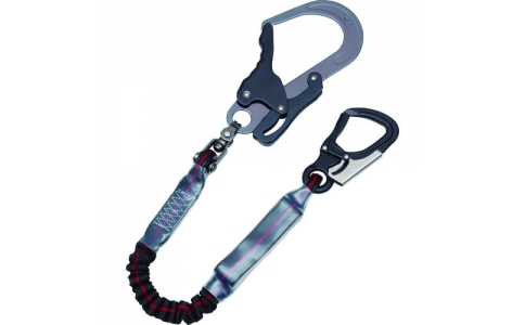 （株）基陽  S3J6WK-10  ＫＨ　ジャバラ剣アルミ自在小フック１０黒／緋ライン